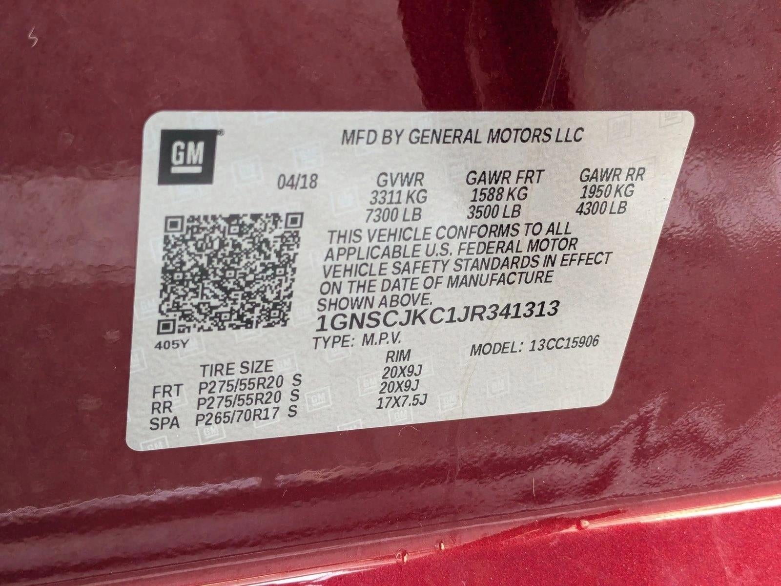 2018 Chevrolet Suburban Premier