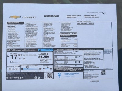 2024 Chevrolet Tahoe LT