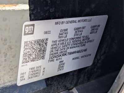 2021 Chevrolet Tahoe RST