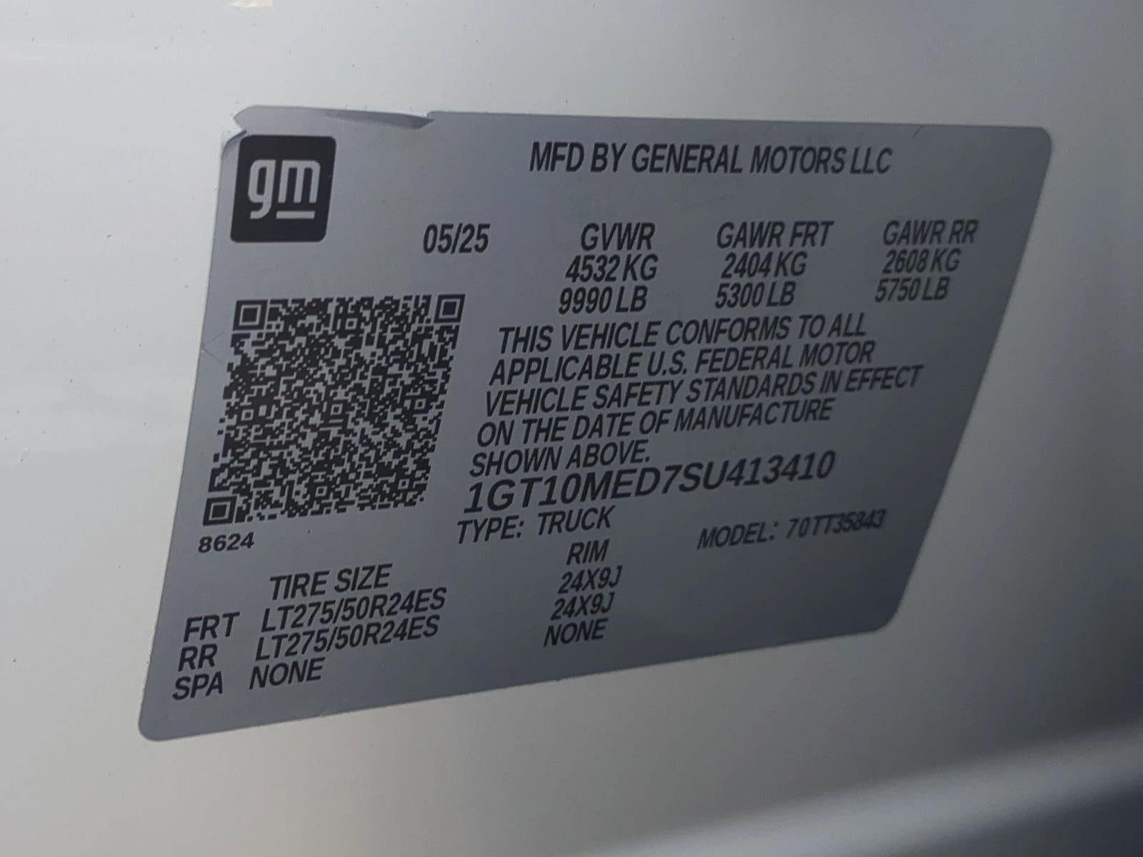 2025 GMC Sierra EV Extended Range Denali