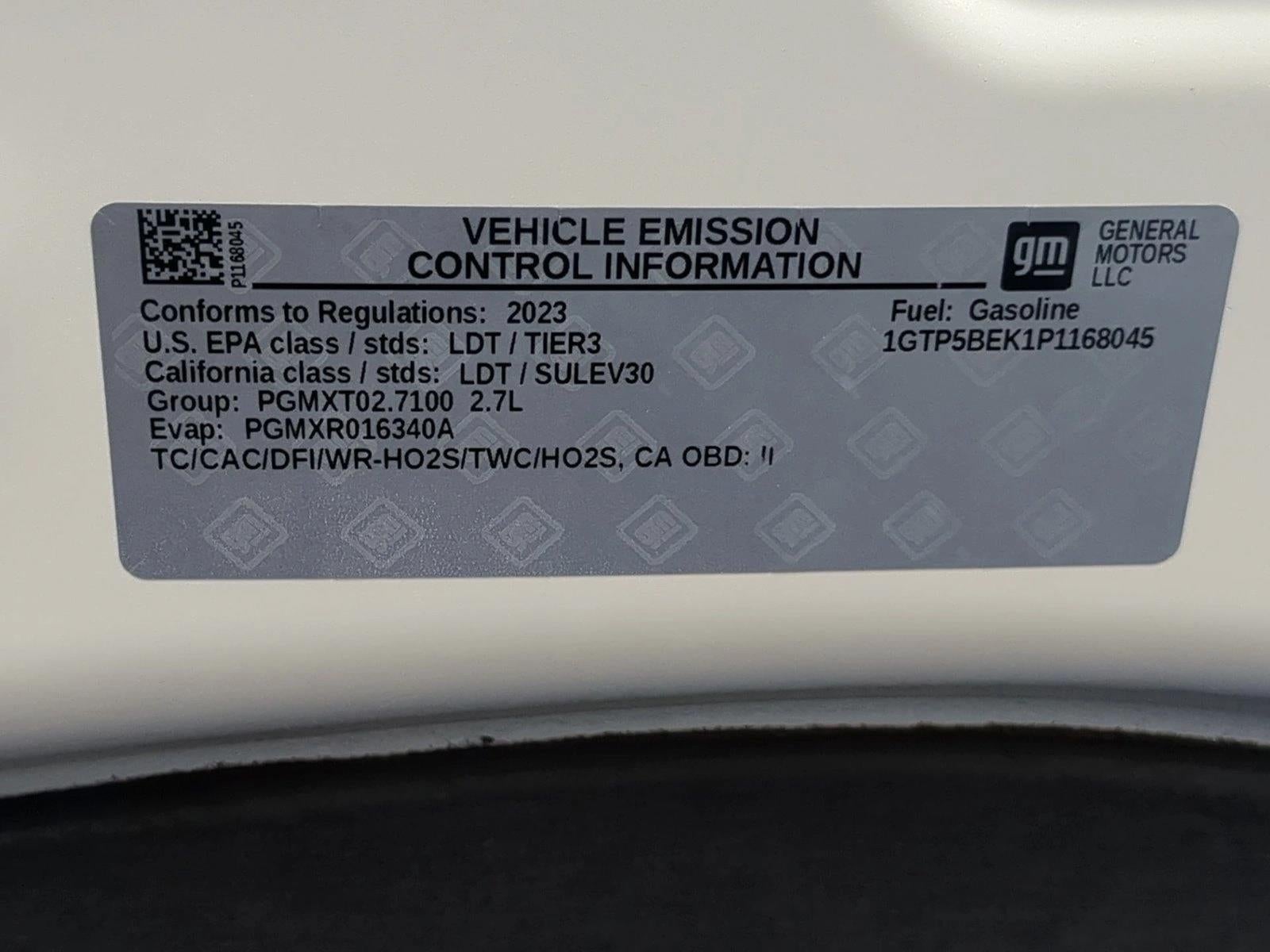 2023 GMC Canyon Elevation