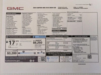 2024 GMC Canyon AT4X
