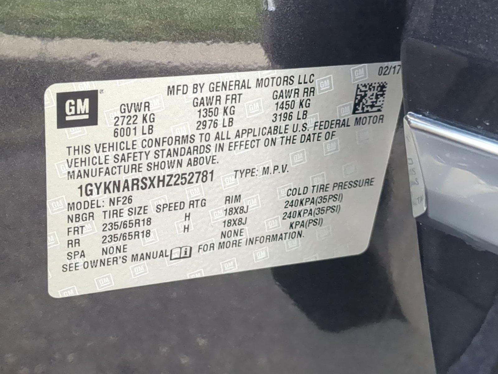 2017 Cadillac XT5 FWD