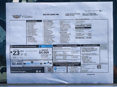 2023 Cadillac XT6 FWD Luxury