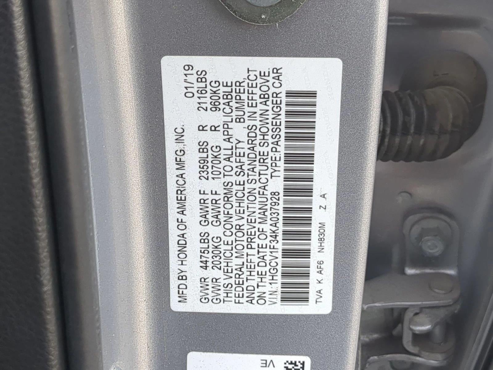 2019 Honda Accord Sport