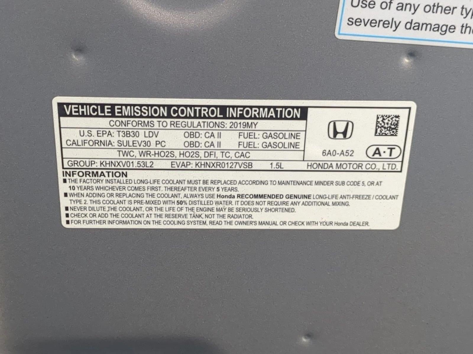 2019 Honda Accord Sport
