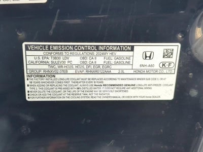 2024 Honda Accord Hybrid Sport