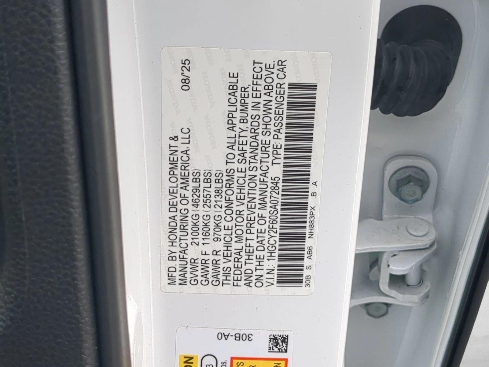 2025 Honda Accord Hybrid EX-L