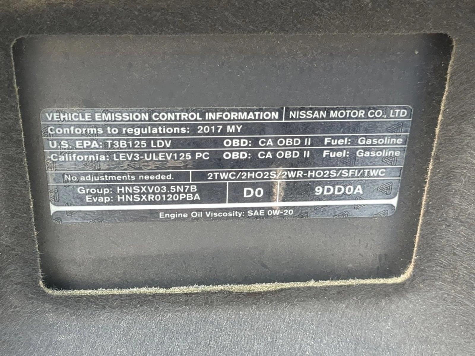 2017 Nissan Maxima 3.5 SL