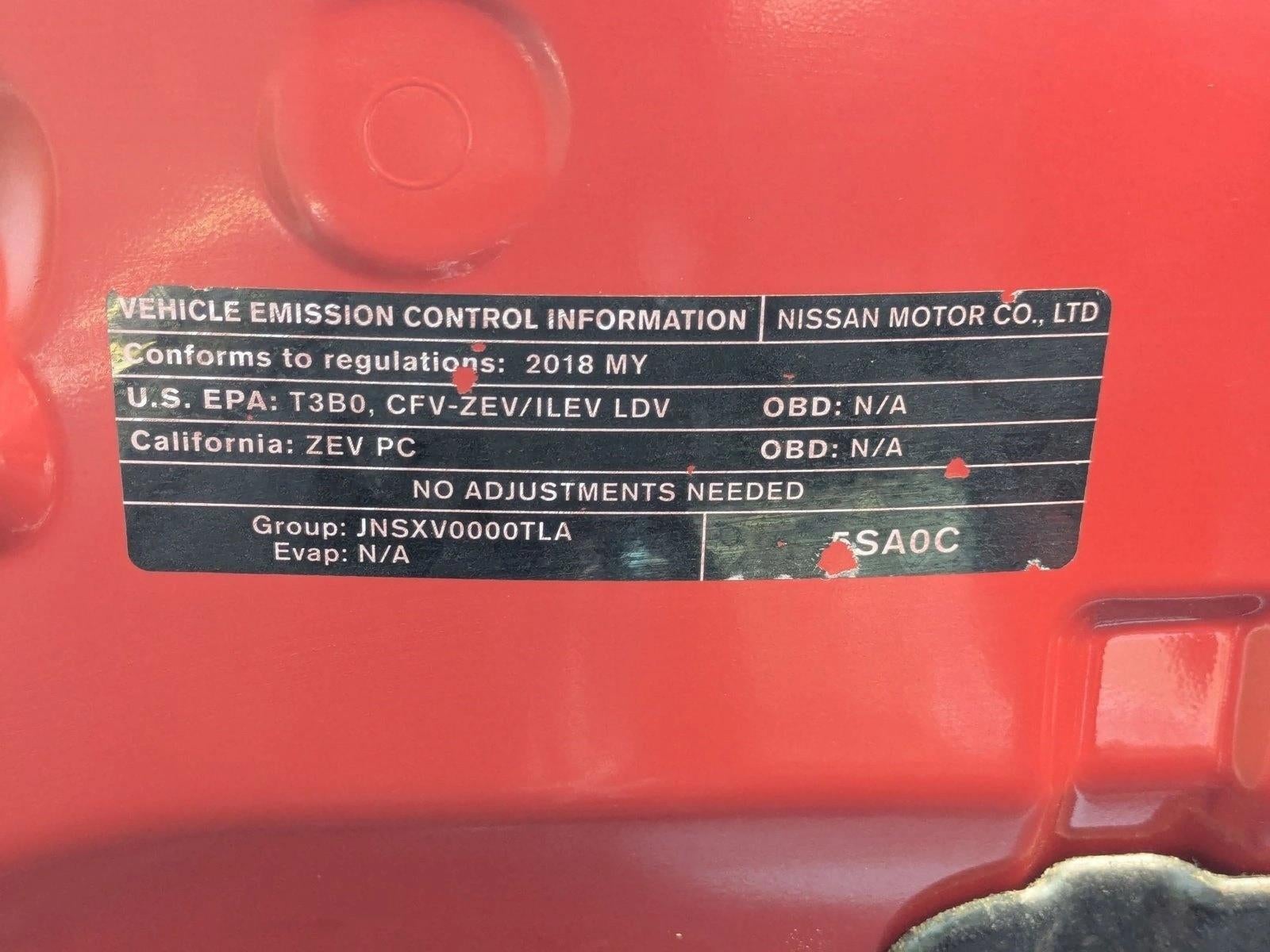 2018 Nissan LEAF SL