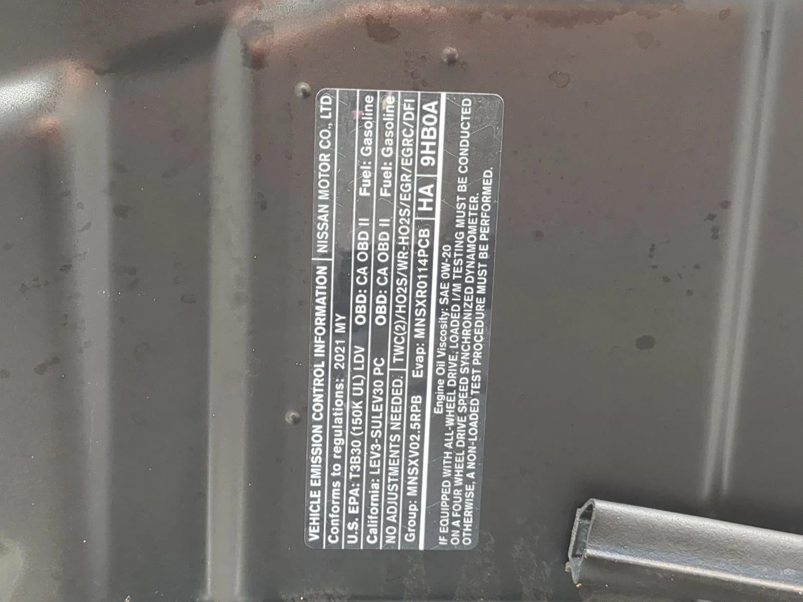 2021 Nissan Altima SR FWD