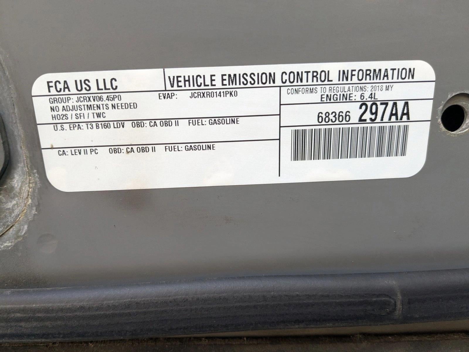 2018 Dodge Charger R/T Scat Pack