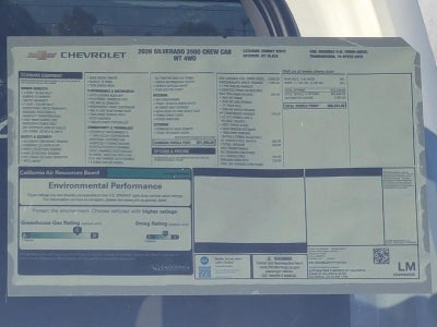 2026 Chevrolet Silverado 2500 HD WT