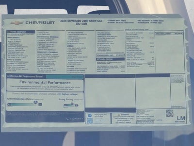 2026 Chevrolet Silverado 2500 HD ZR2