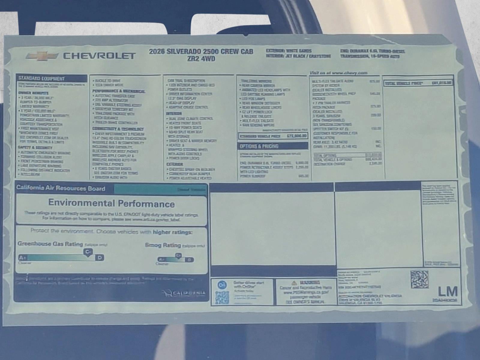 2026 Chevrolet Silverado 2500 HD ZR2