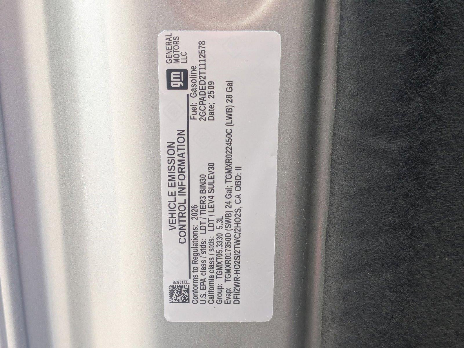 2026 Chevrolet Silverado 1500 RST