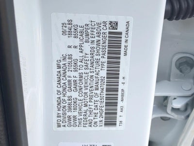 2026 Honda Civic Si Base