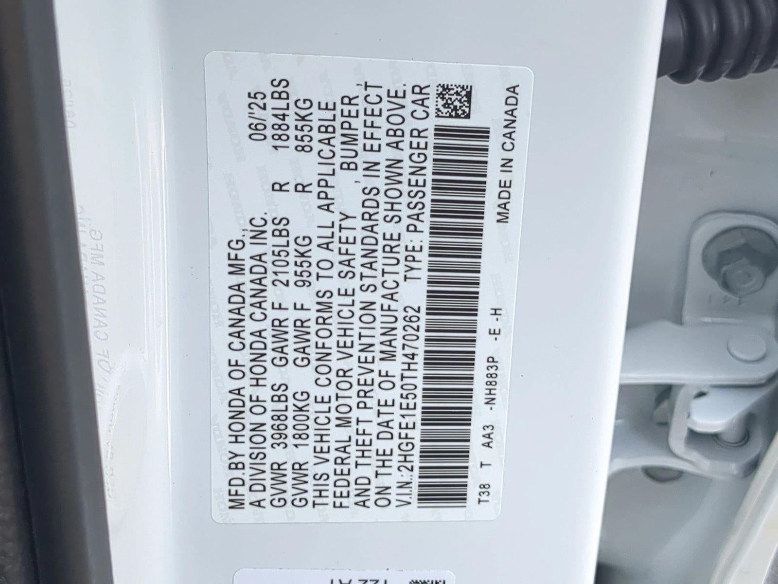 2026 Honda Civic Si Base