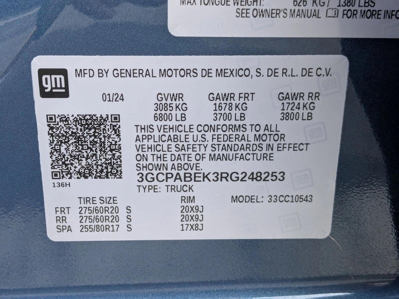 2024 Chevrolet Silverado 1500 Custom