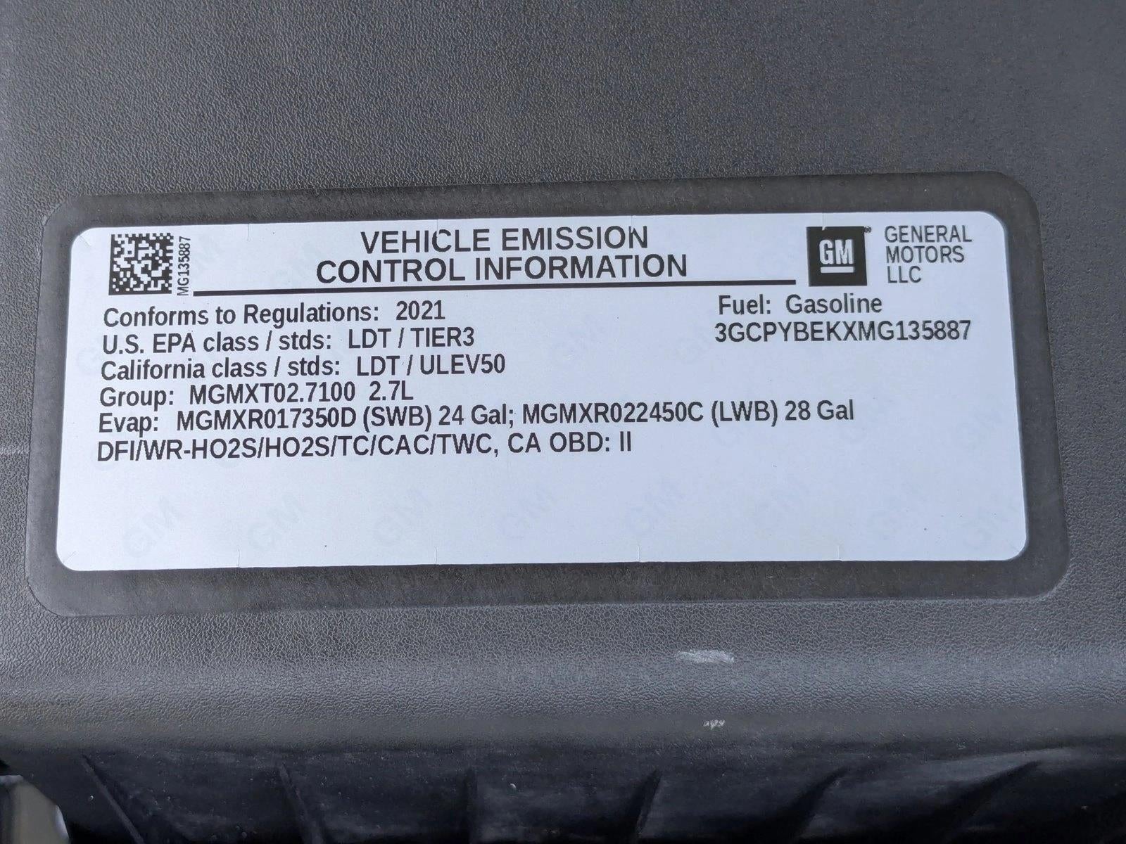 2021 Chevrolet Silverado 1500 Custom