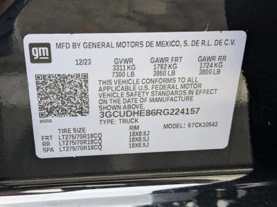 2024 Chevrolet Silverado 1500 ZR2