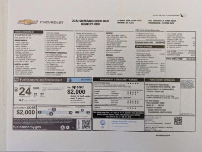 2023 Chevrolet Silverado 1500 High Country