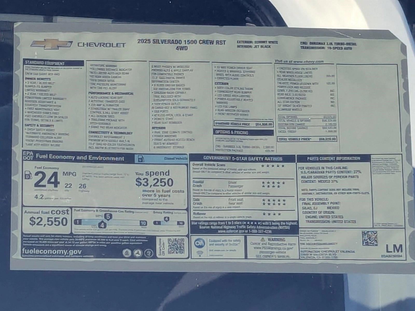 2025 Chevrolet Silverado 1500 RST