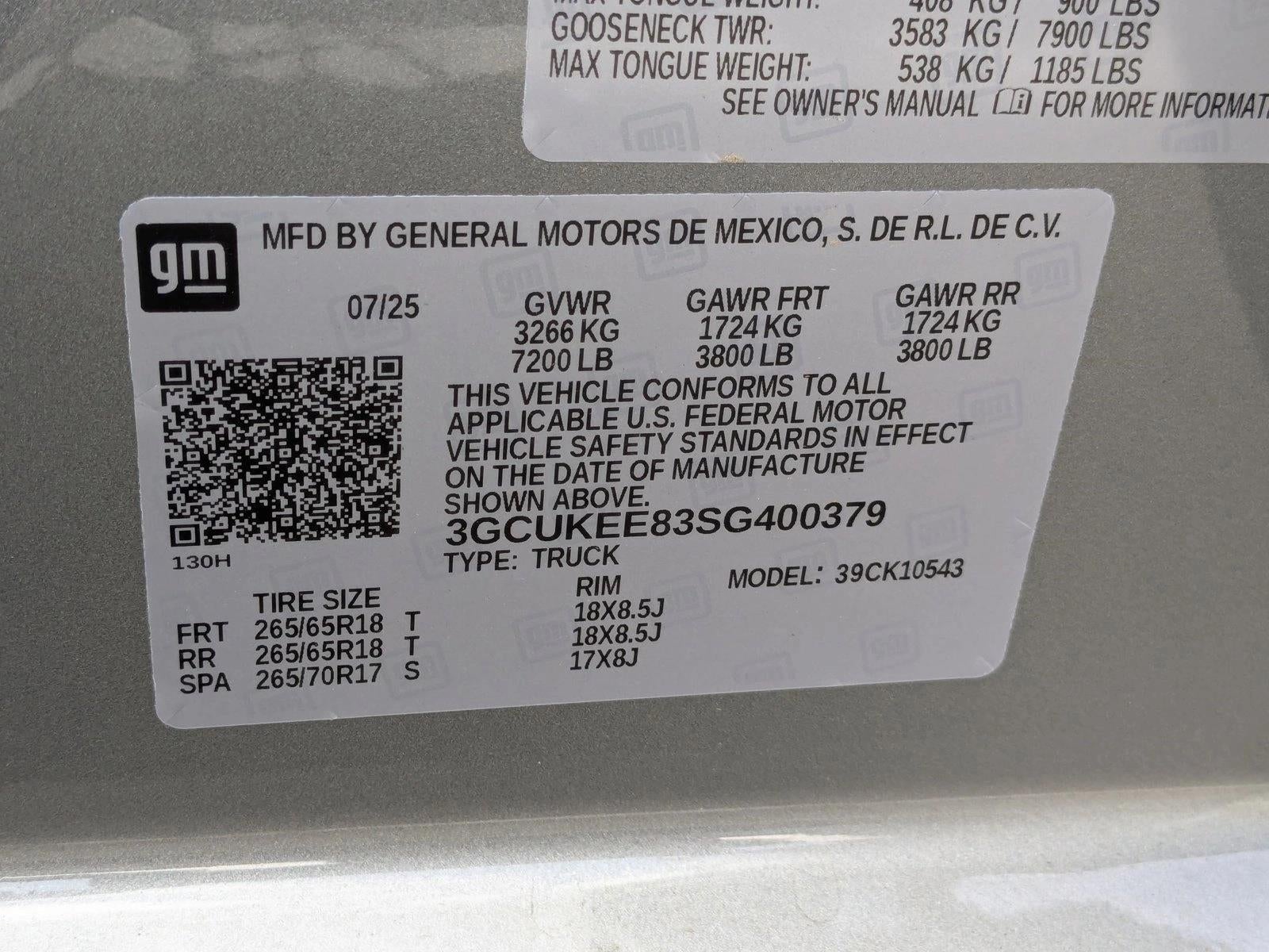 2025 Chevrolet Silverado 1500 RST