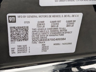 2025 Chevrolet Silverado 1500 RST