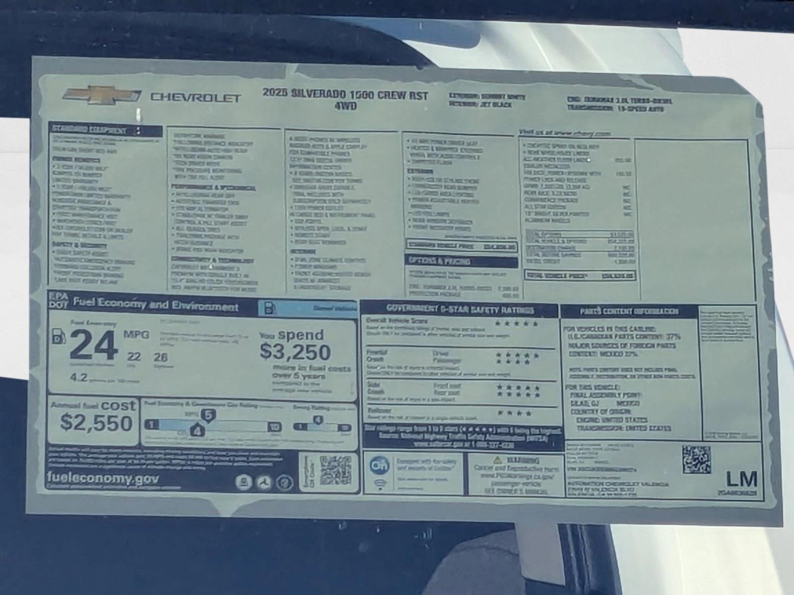 2025 Chevrolet Silverado 1500 RST