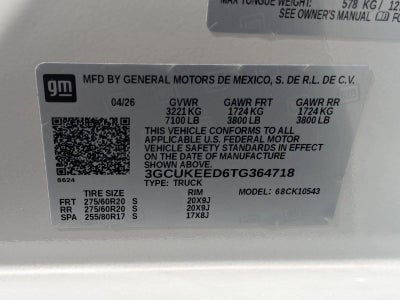 2026 Chevrolet Silverado 1500 RST