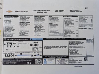 2026 Chevrolet Silverado 1500 LT Trail Boss