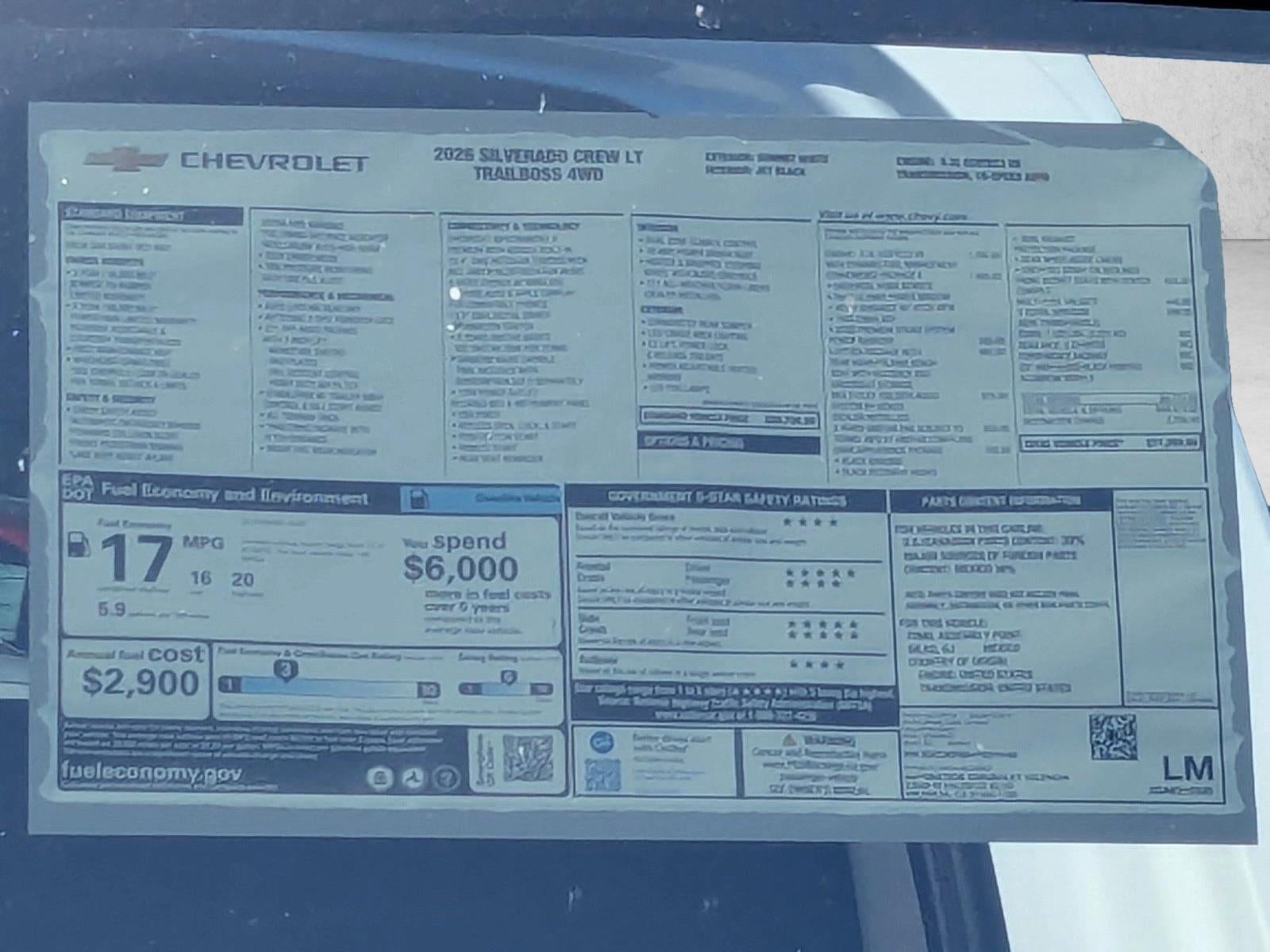 2026 Chevrolet Silverado 1500 LT Trail Boss