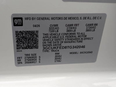2026 Chevrolet Silverado 1500 LT Trail Boss