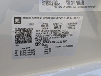 2026 Chevrolet Silverado 1500 ZR2