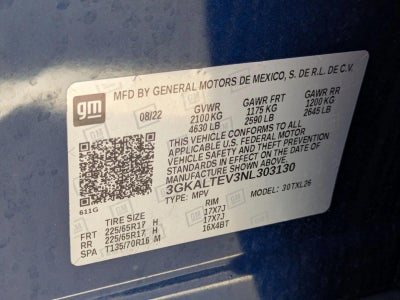 2022 GMC Terrain SLE