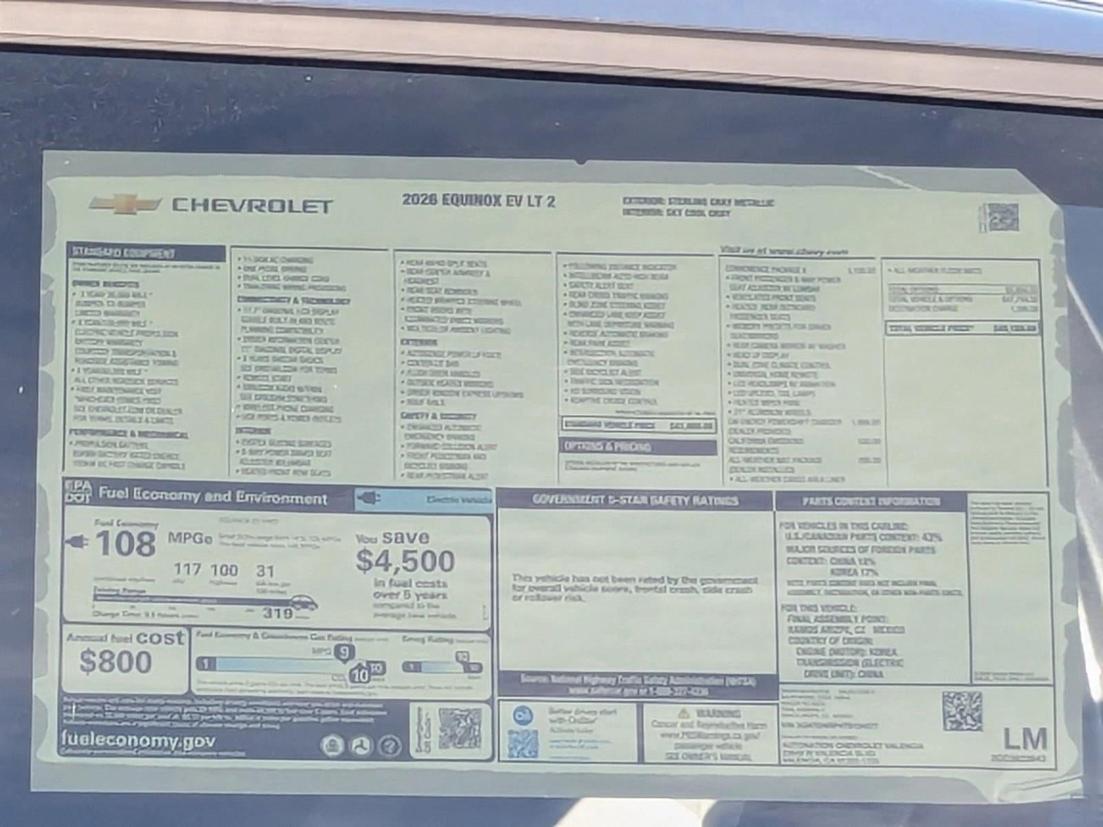2026 Chevrolet Equinox EV LT