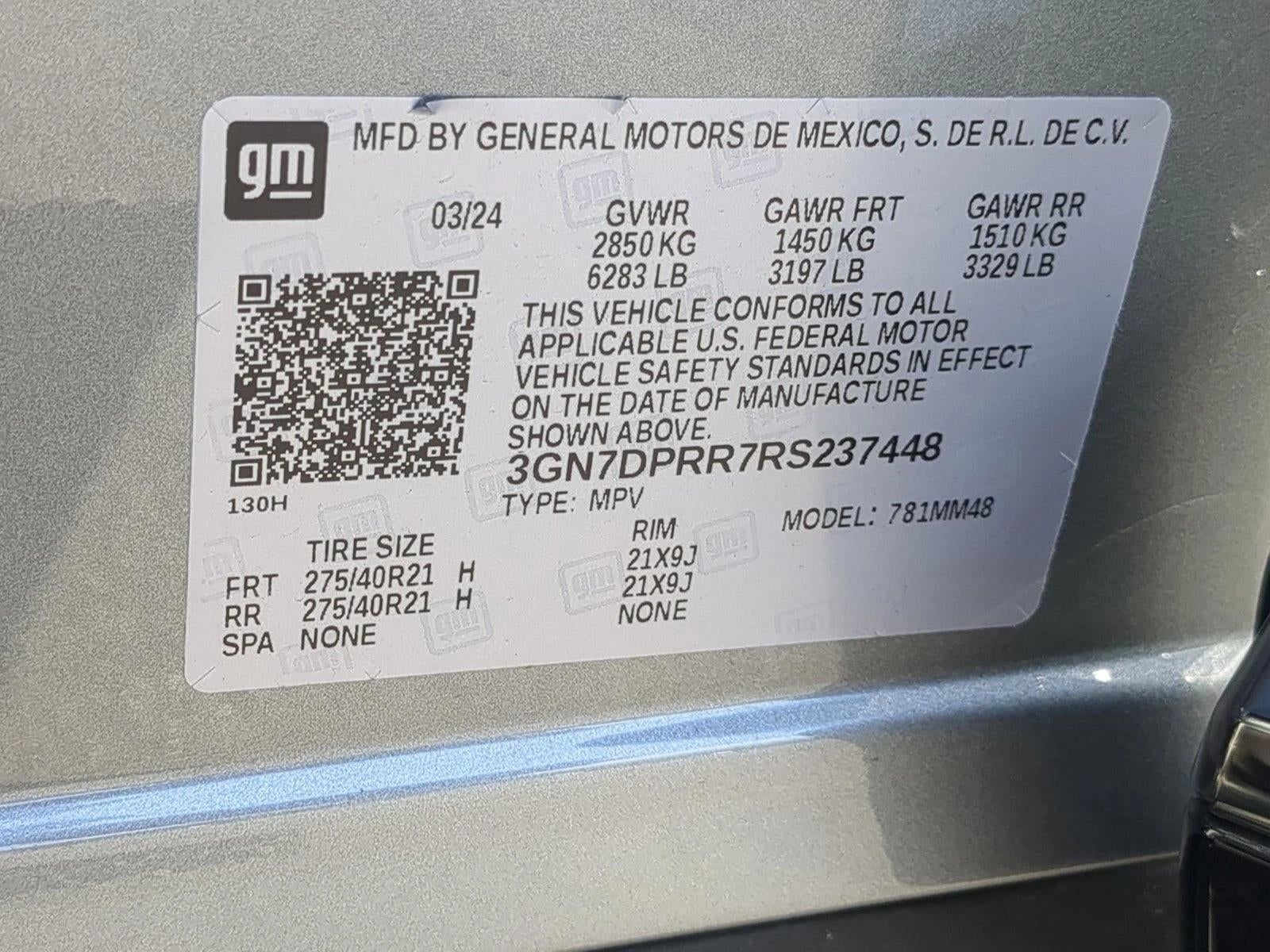 2024 Chevrolet Equinox EV RS
