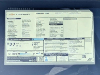 2026 Chevrolet Equinox LT