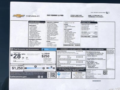 2022 Chevrolet Equinox LS