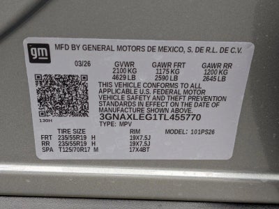 2026 Chevrolet Equinox RS