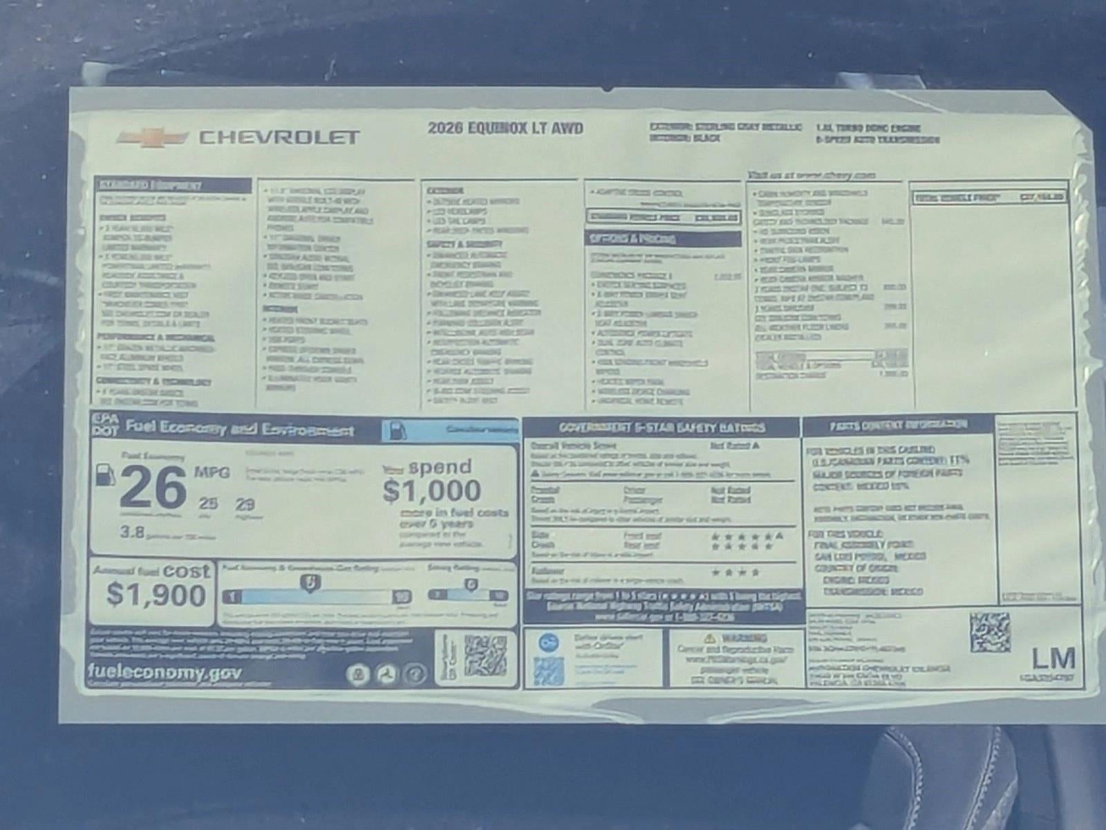 2026 Chevrolet Equinox LT
