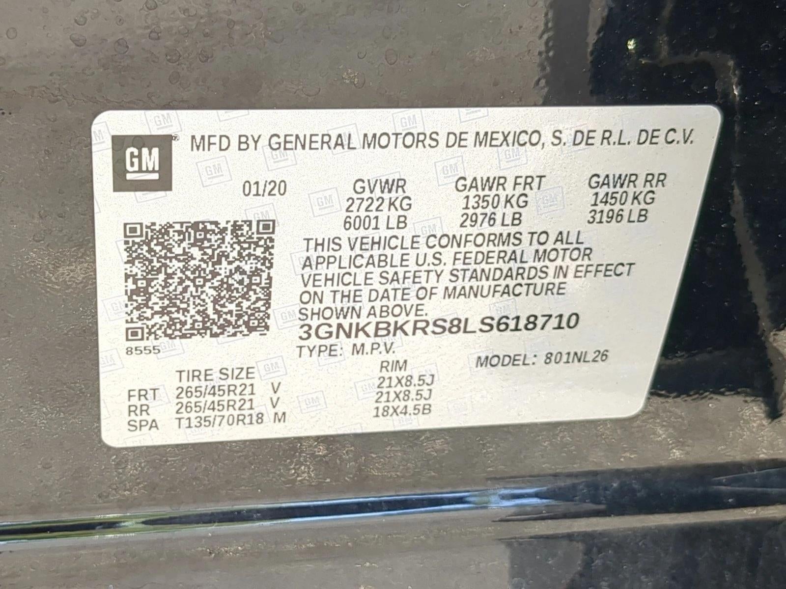 2020 Chevrolet Blazer RS