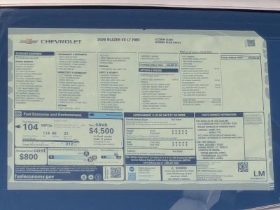 2026 Chevrolet Blazer EV LT