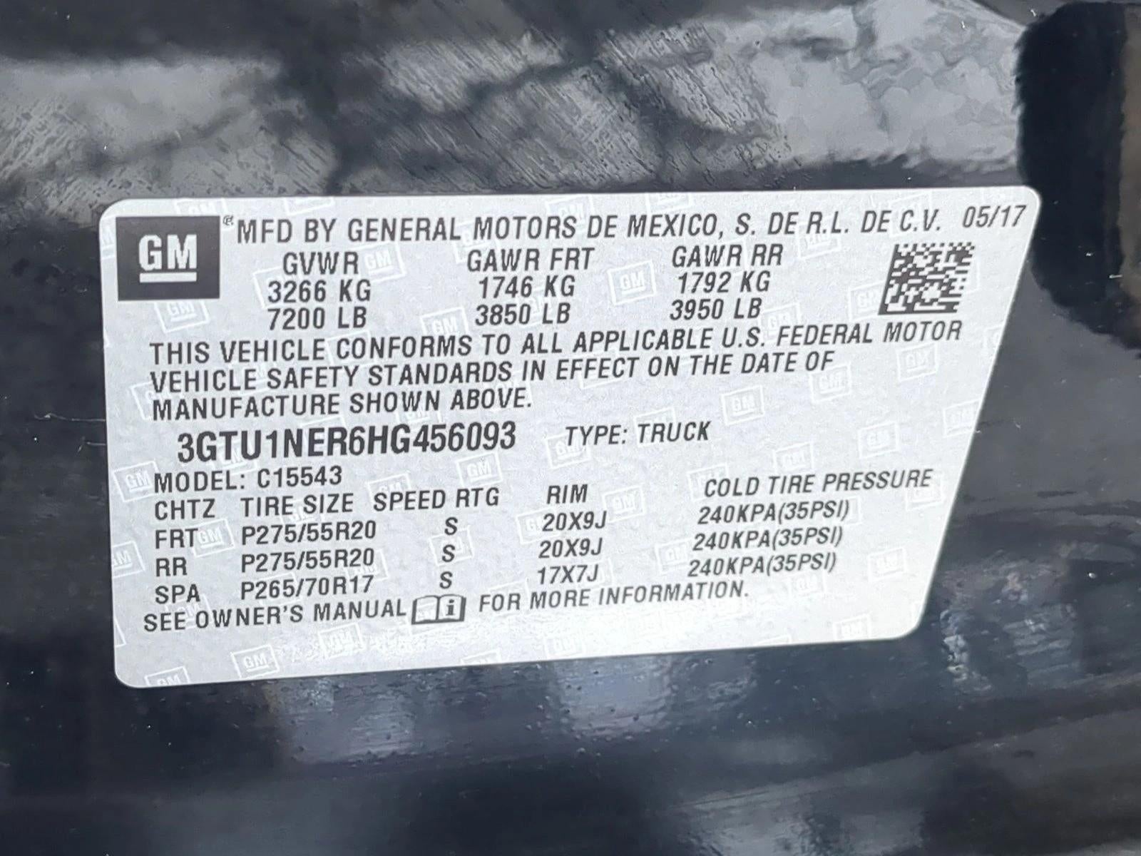 2017 GMC Sierra 1500 SLT