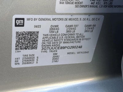 2023 GMC Sierra 1500 Elevation