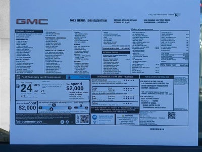 2023 GMC Sierra 1500 Elevation