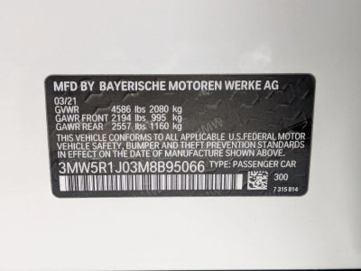 2021 BMW 3 Series 330i