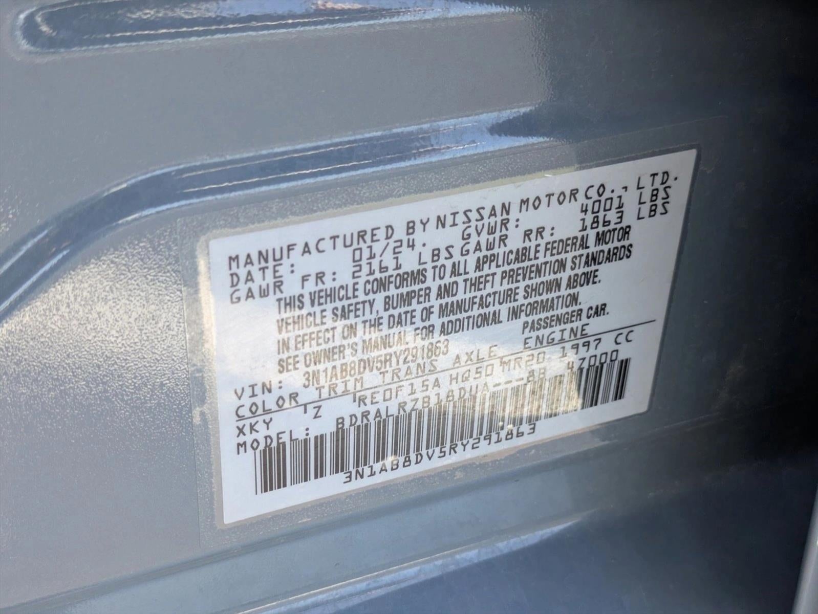 2024 Nissan Sentra SR Xtronic CVT