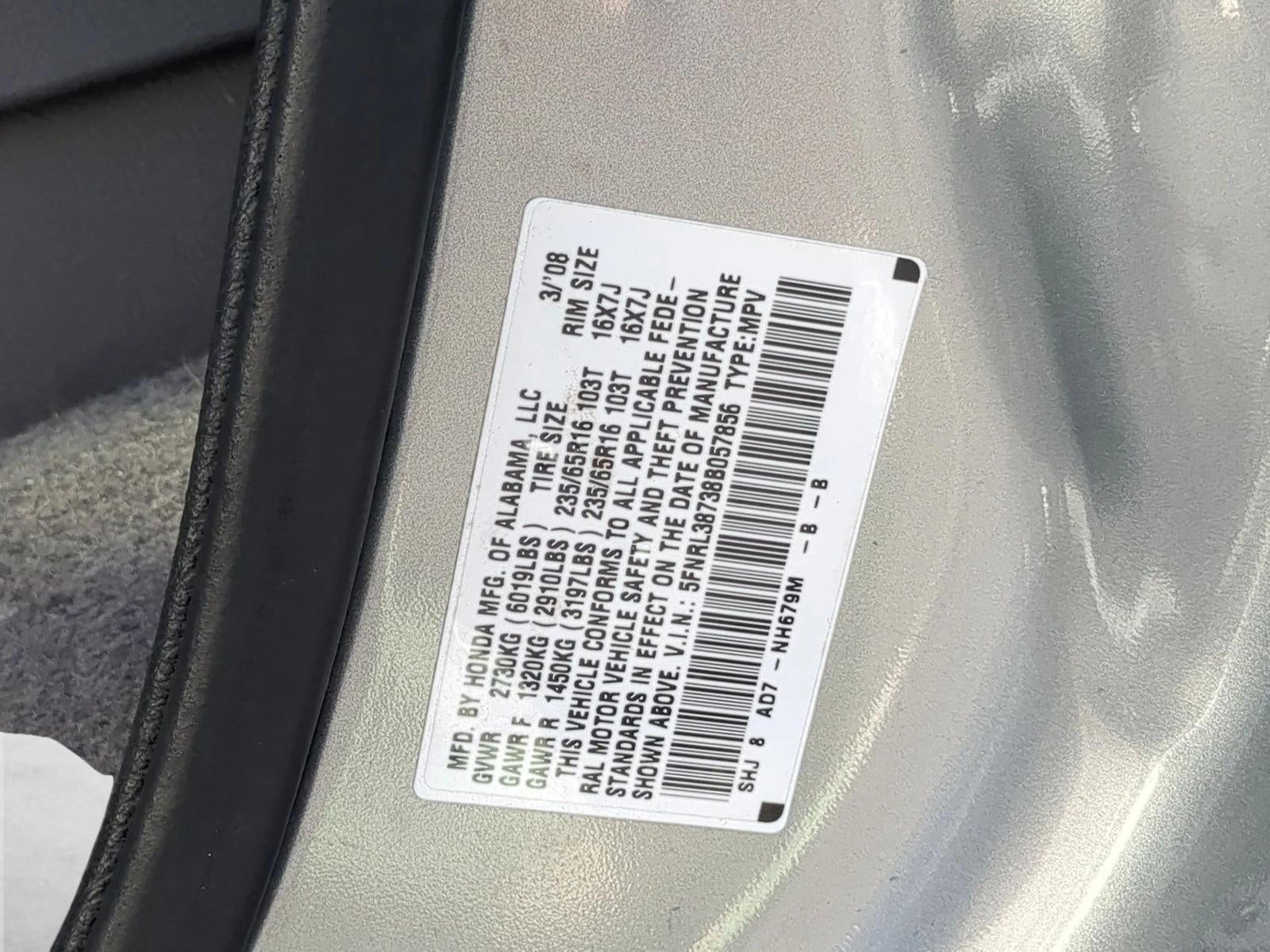 2008 Honda Odyssey EX-L